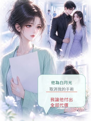 他為白月光取消我的手術,我讓他付出全部代價