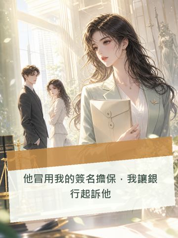他冒用我的簽名擔保，我讓銀行起訴他