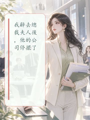 我辭去總裁伕人後，他的公司停擺了