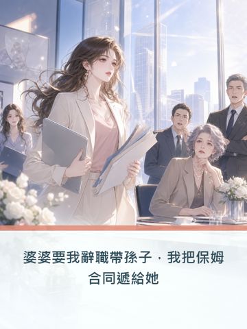 婆婆要我辭職帶孫子，我把保姆合同遞給她