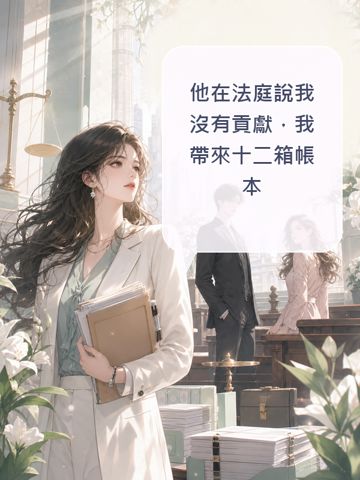 他在法庭說我沒有貢獻，我帶來十二箱帳本