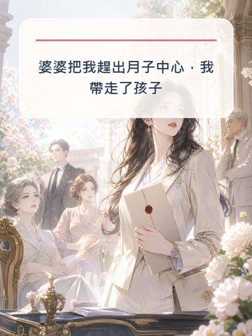 婆婆把我趕出月子中心，我帶走了孩子