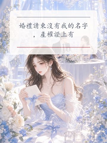 婚禮請柬沒有我的名字，產權證上有